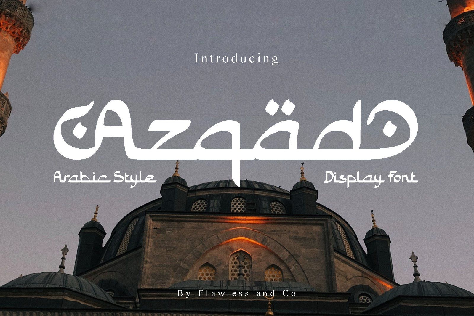 Azqad - Arabic Display Font — image 1