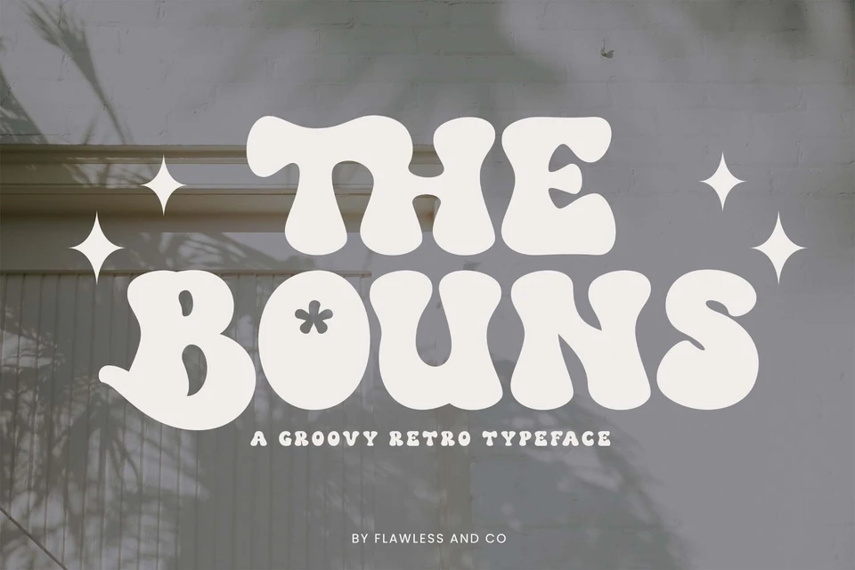 The Bouns - Retro Groovy Font