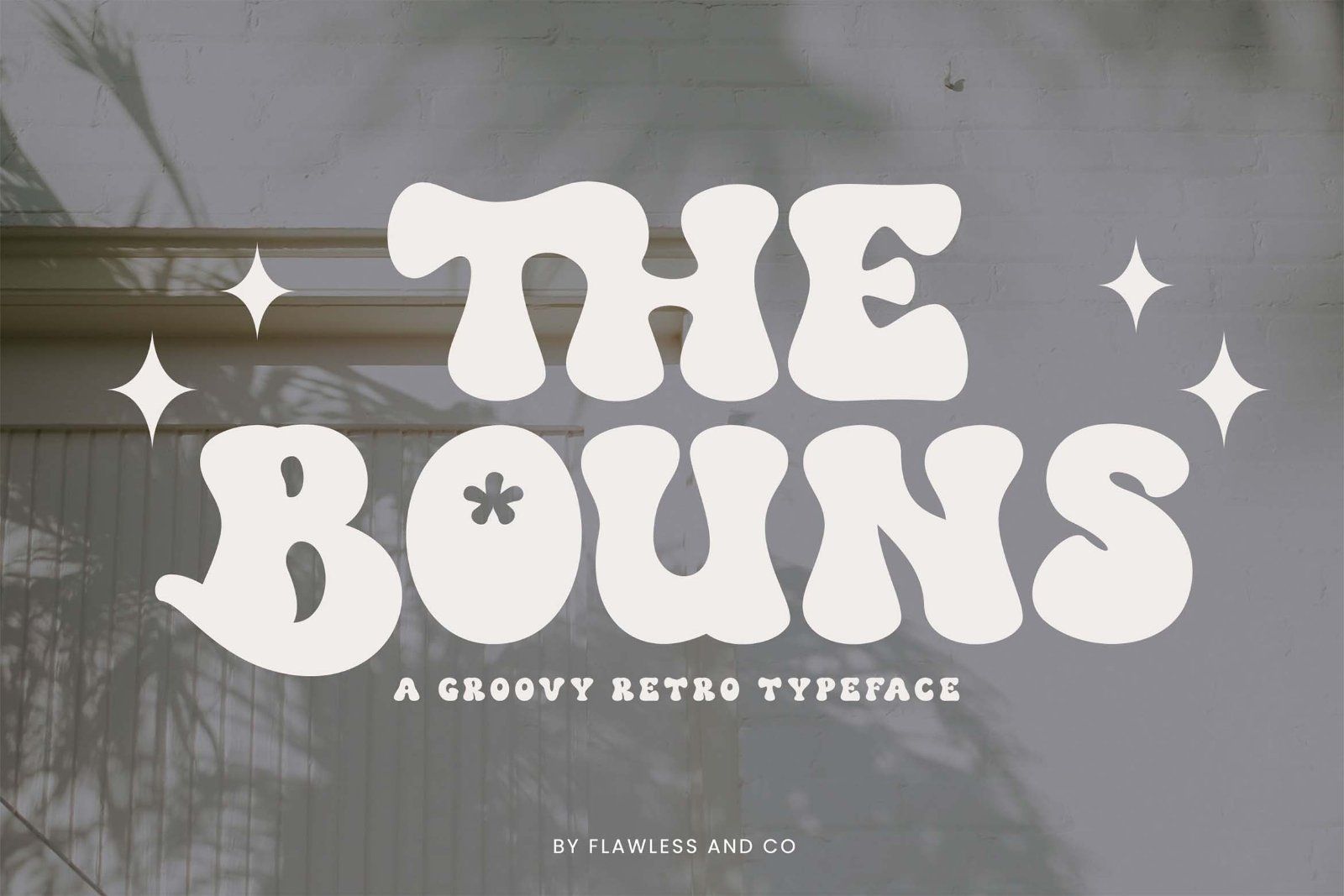 The Bouns - Retro Groovy Font — image 1