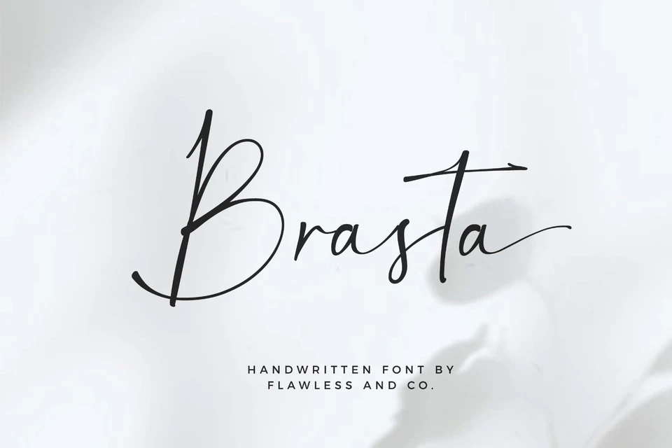 Brasta - Elegant Handwritten Font