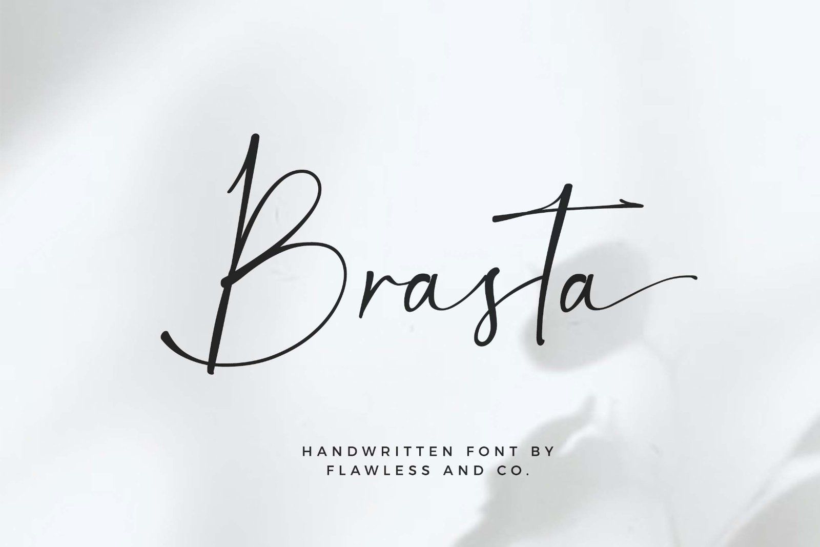 Brasta - Elegant Handwritten Font — image 1