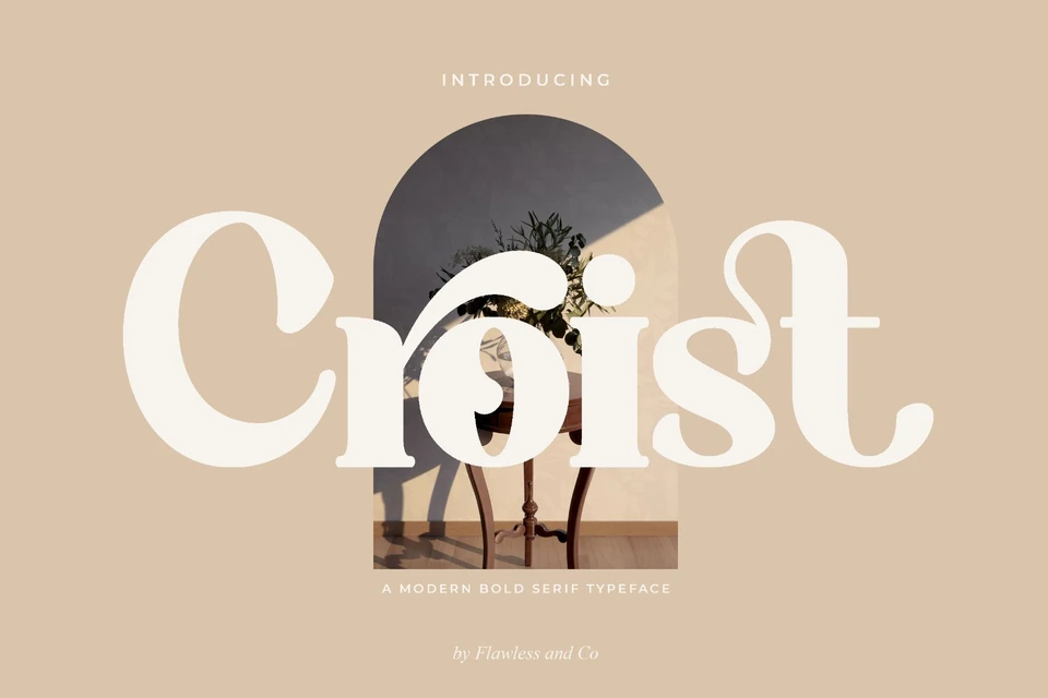 Croist - Bold Retro Serif Font