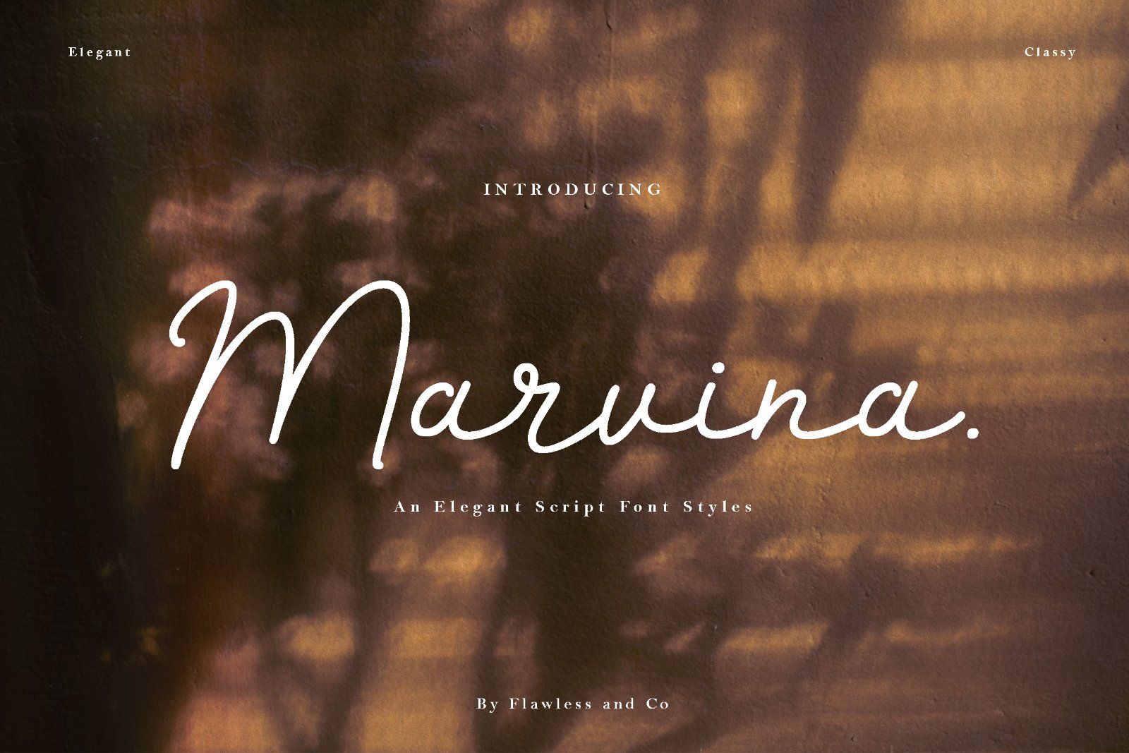 Marvina - Elegant Script Font — image 1