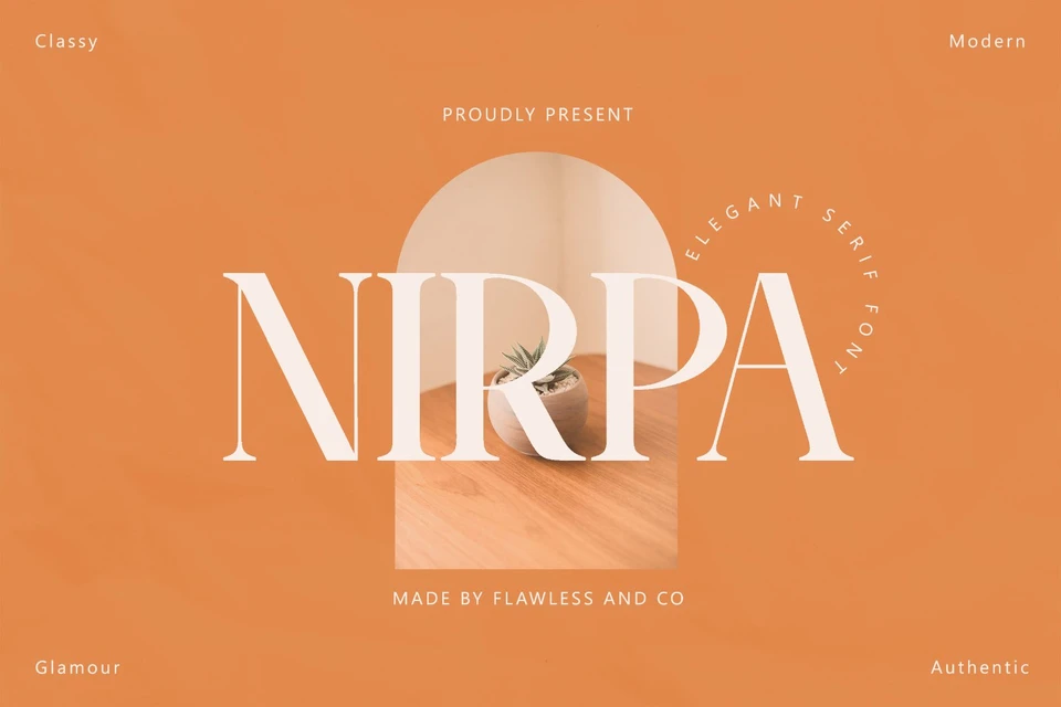 Nirpa - Elegant Serif Font
