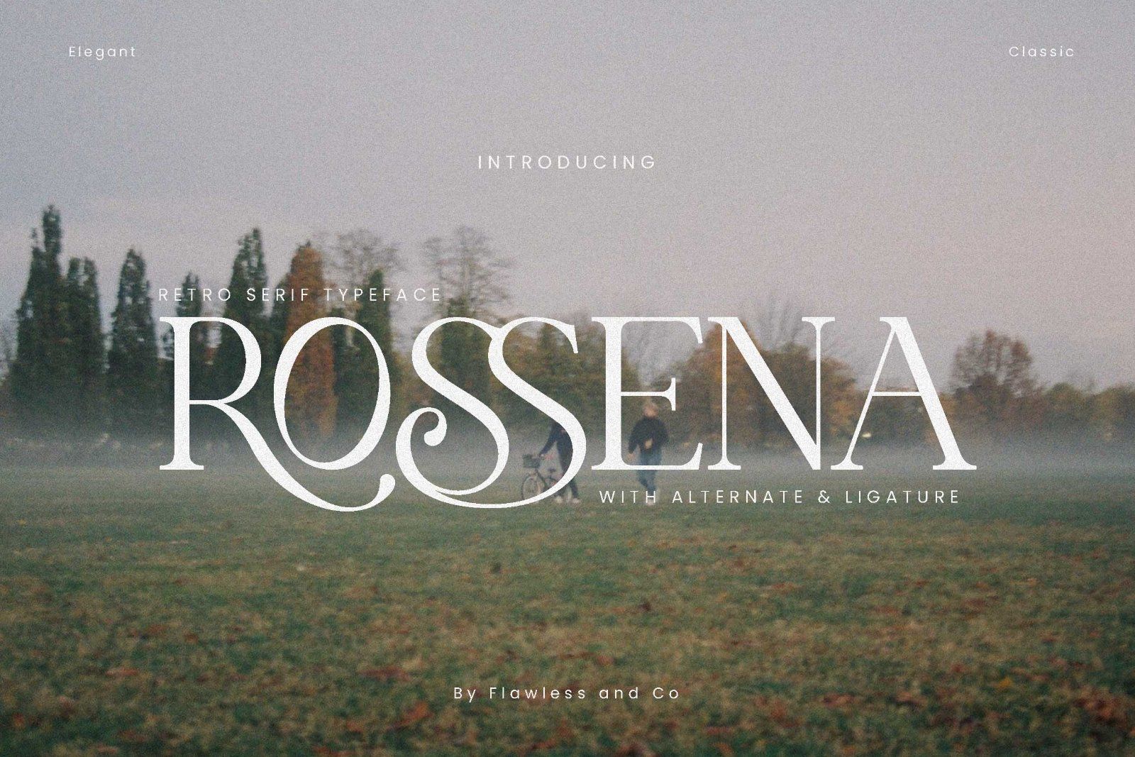 Rossena - Elegant Serif Font — image 1