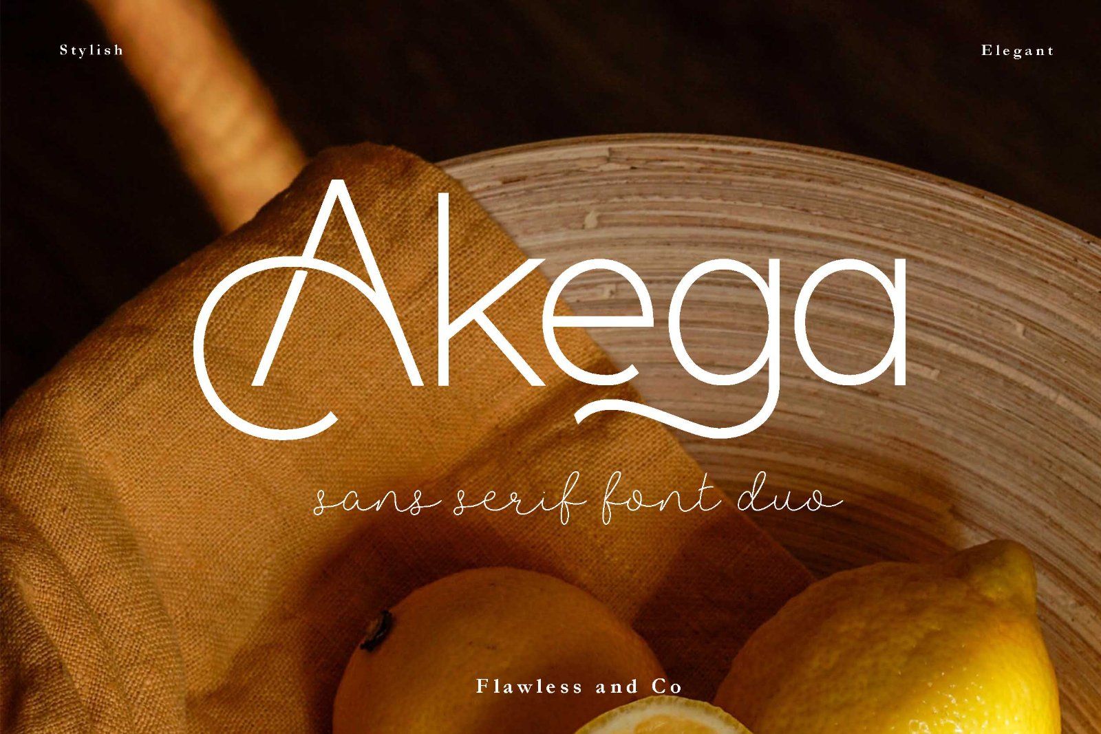 Akega - Sans Script Duo Font — image 1