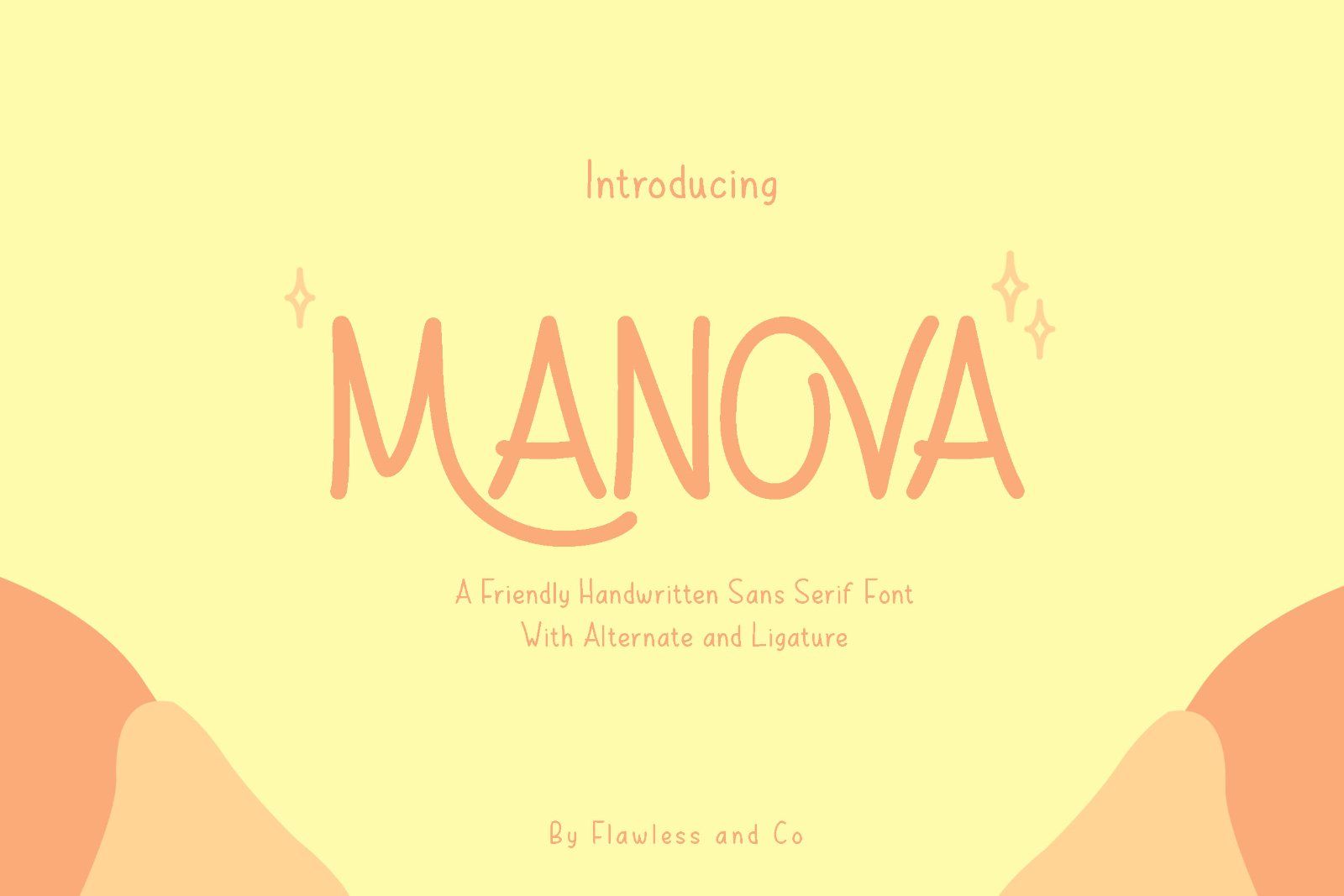 Manova - Friendly Handwritten Font — image 1