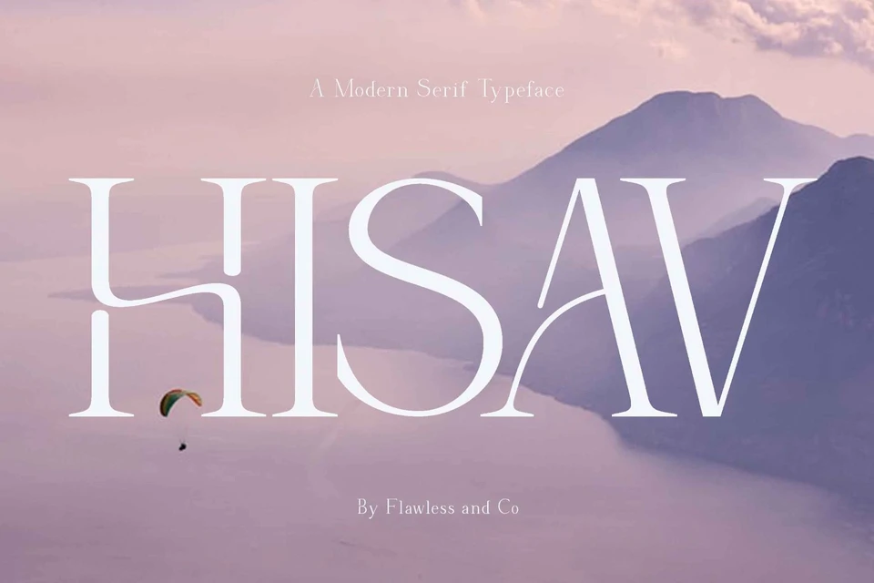 Hisav - Modern Serif Font