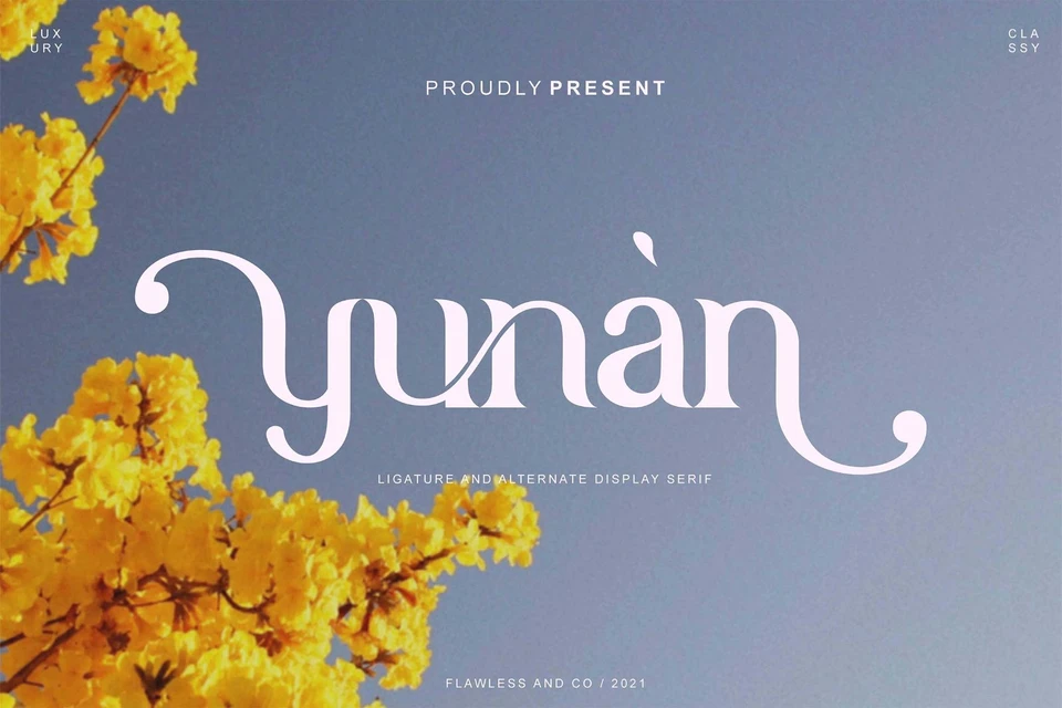 Yunan - Display Serif Font