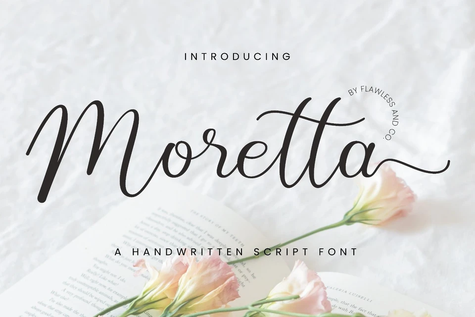 Moretta - Handwritten Script Font