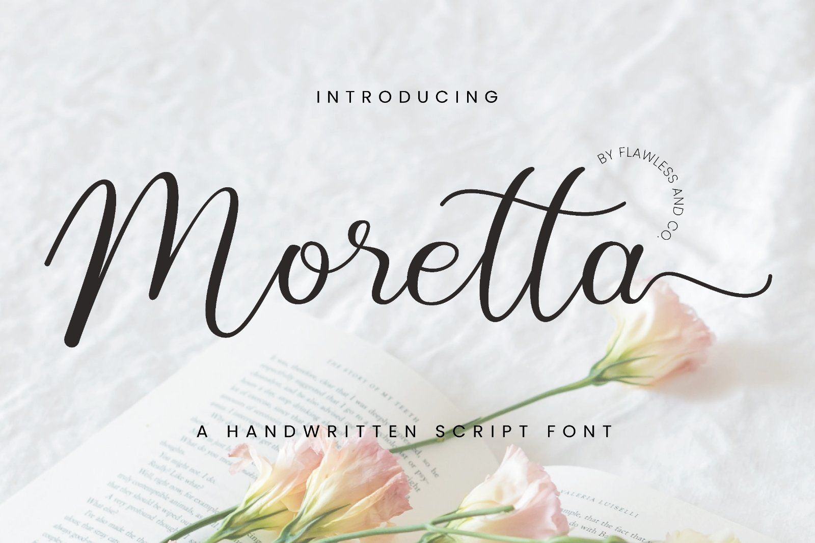 Moretta - Handwritten Script Font — image 1