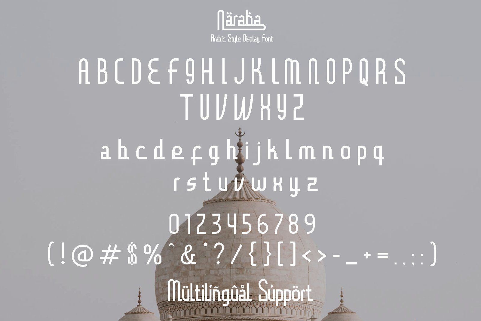 Naraba - Arabic Display Font — image 9