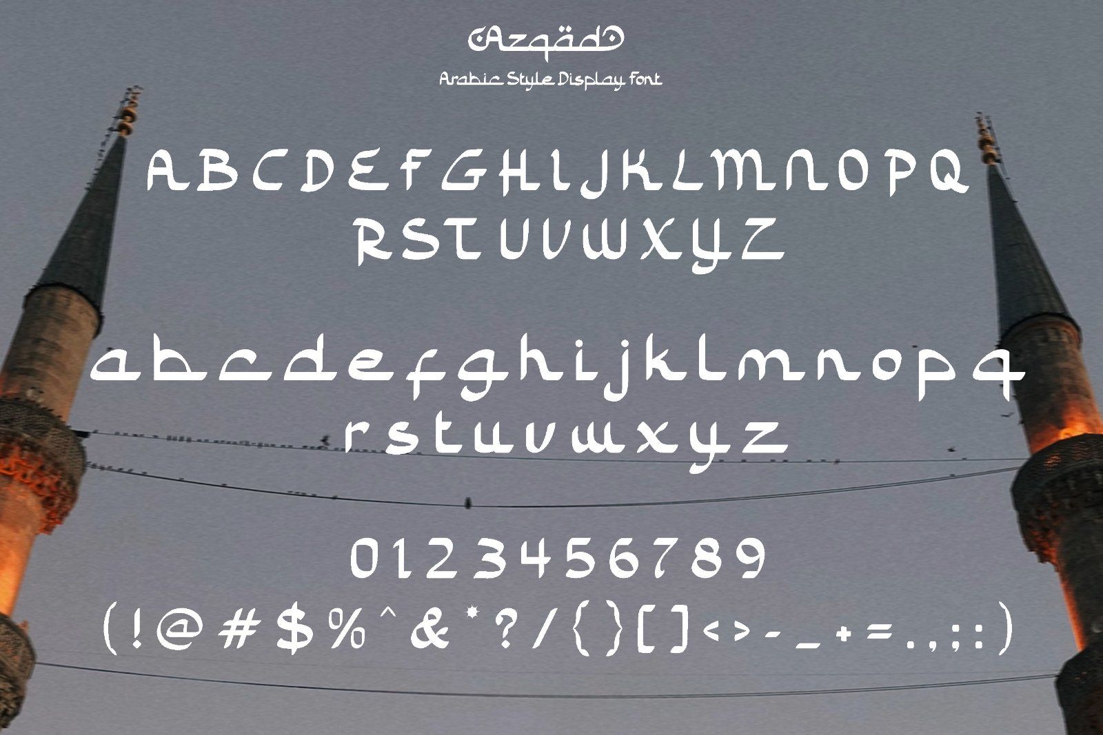 Azqad - Arabic Display Font — image 9