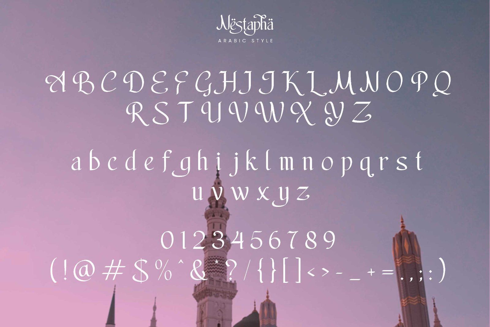 Nestapha - Arabic Display Font — image 8