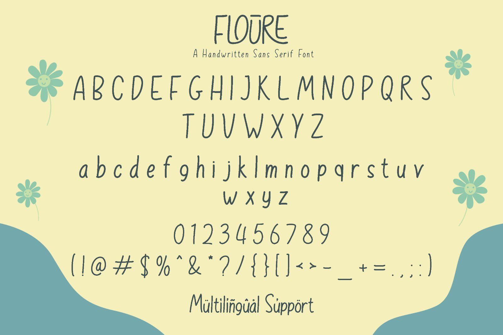 Floure - Handwritten Sans Font — image 9