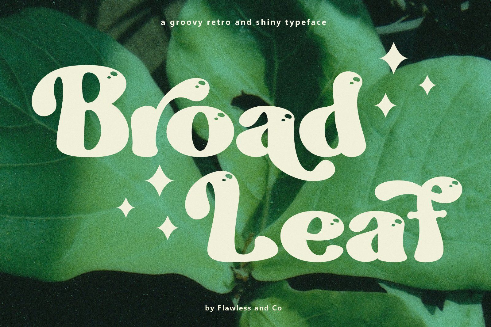 Renaf - Groovy Retro Display Font — image 2