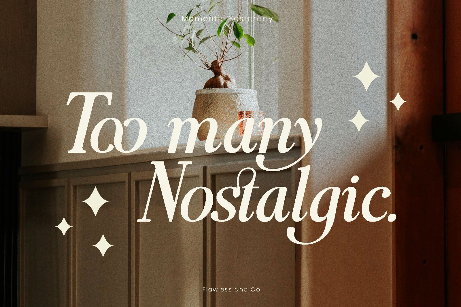 Momentic Yesterday - Beautiful Serif Font — image 4