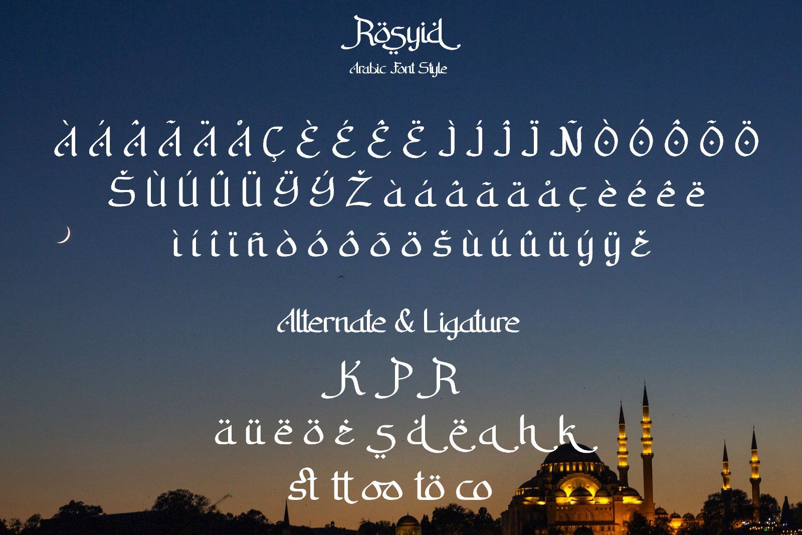 Rosyid - Arabic Display Font — image 10