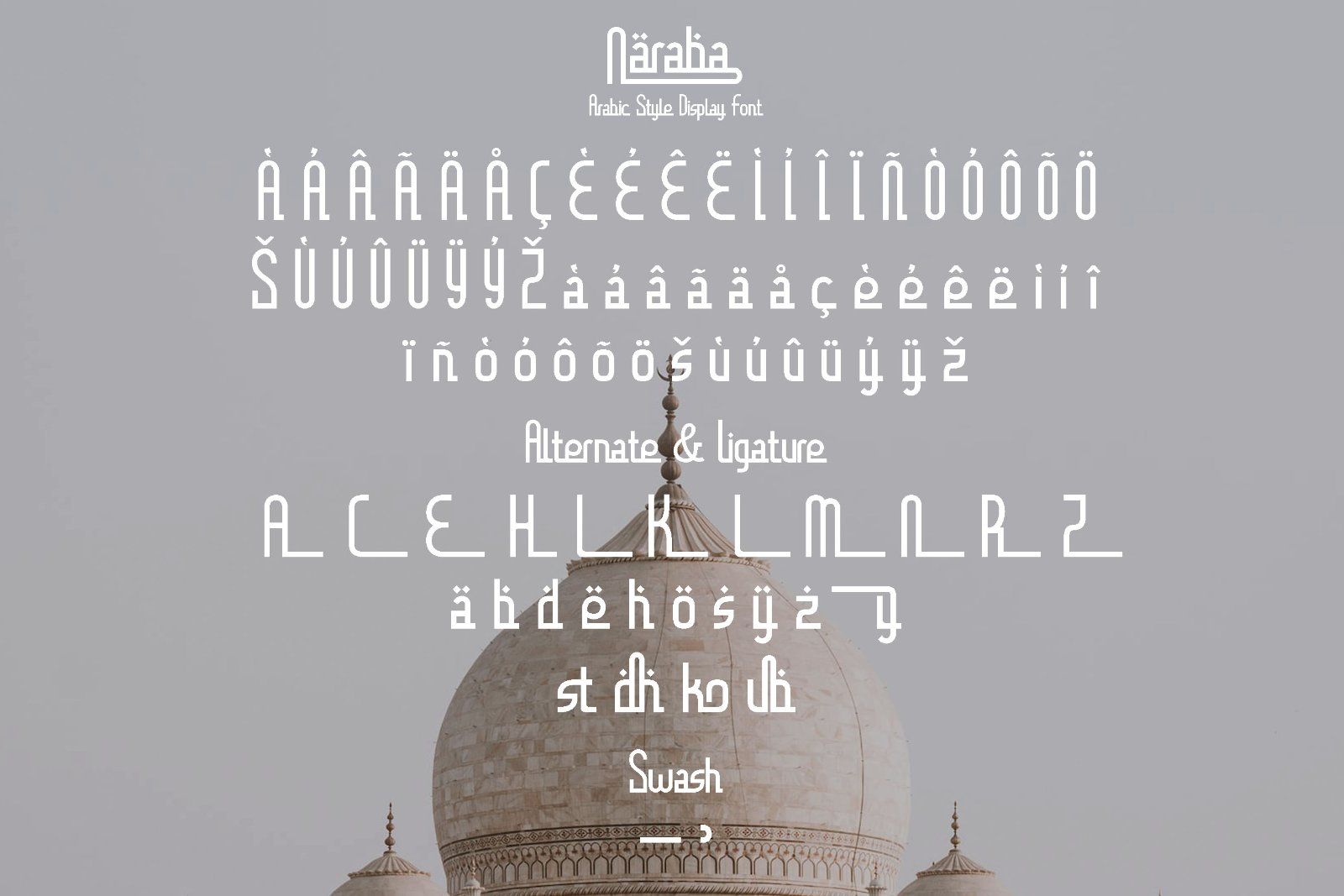 Naraba - Arabic Display Font — image 10