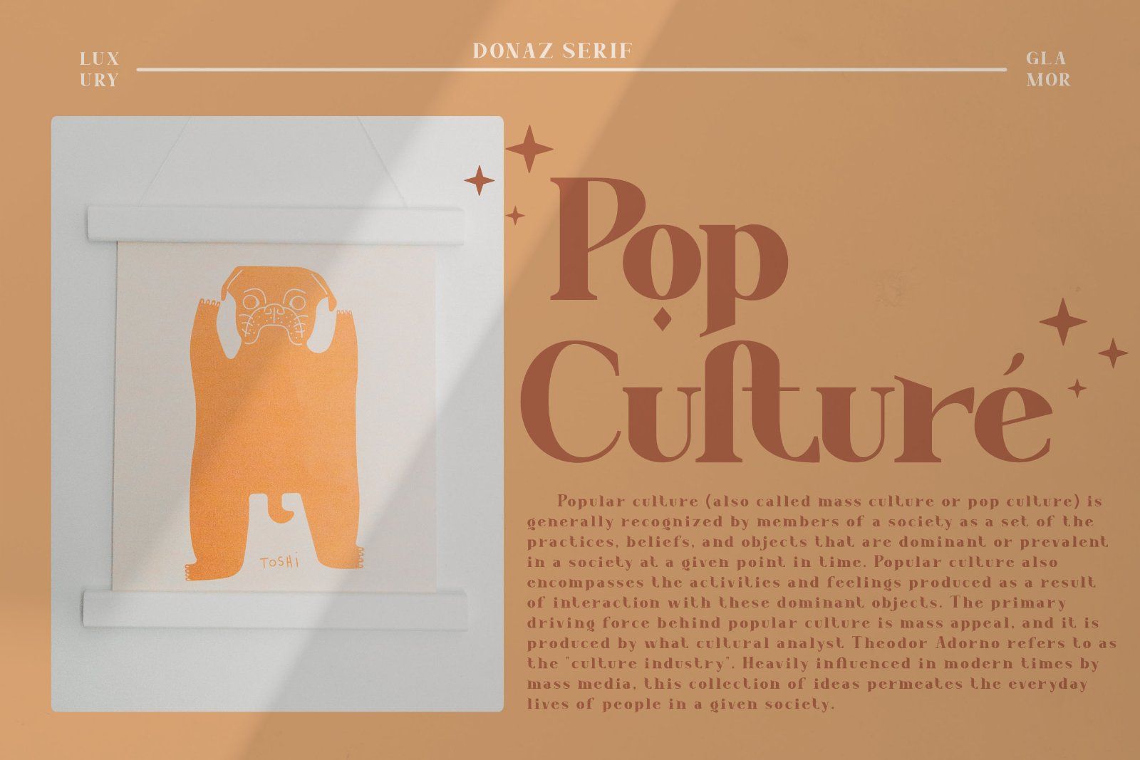 Donaz - Stylish Serif Font — image 3