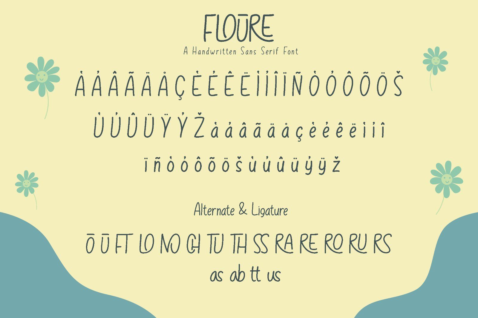 Floure - Handwritten Sans Font — image 10