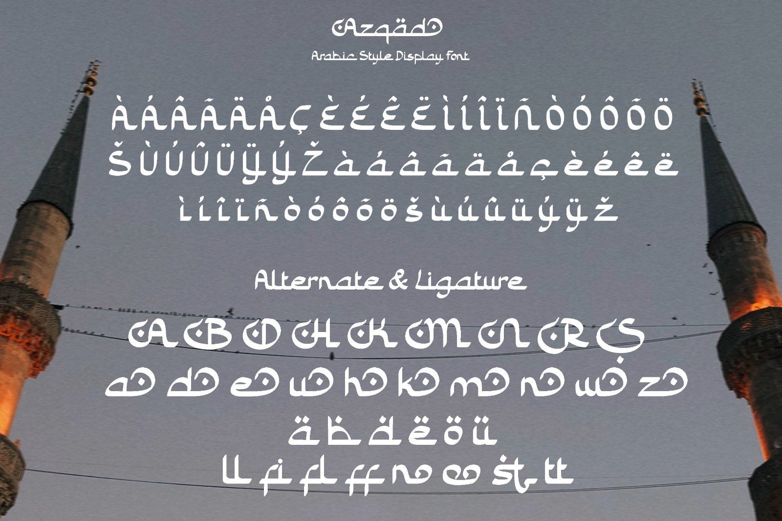 Azqad - Arabic Display Font — image 10
