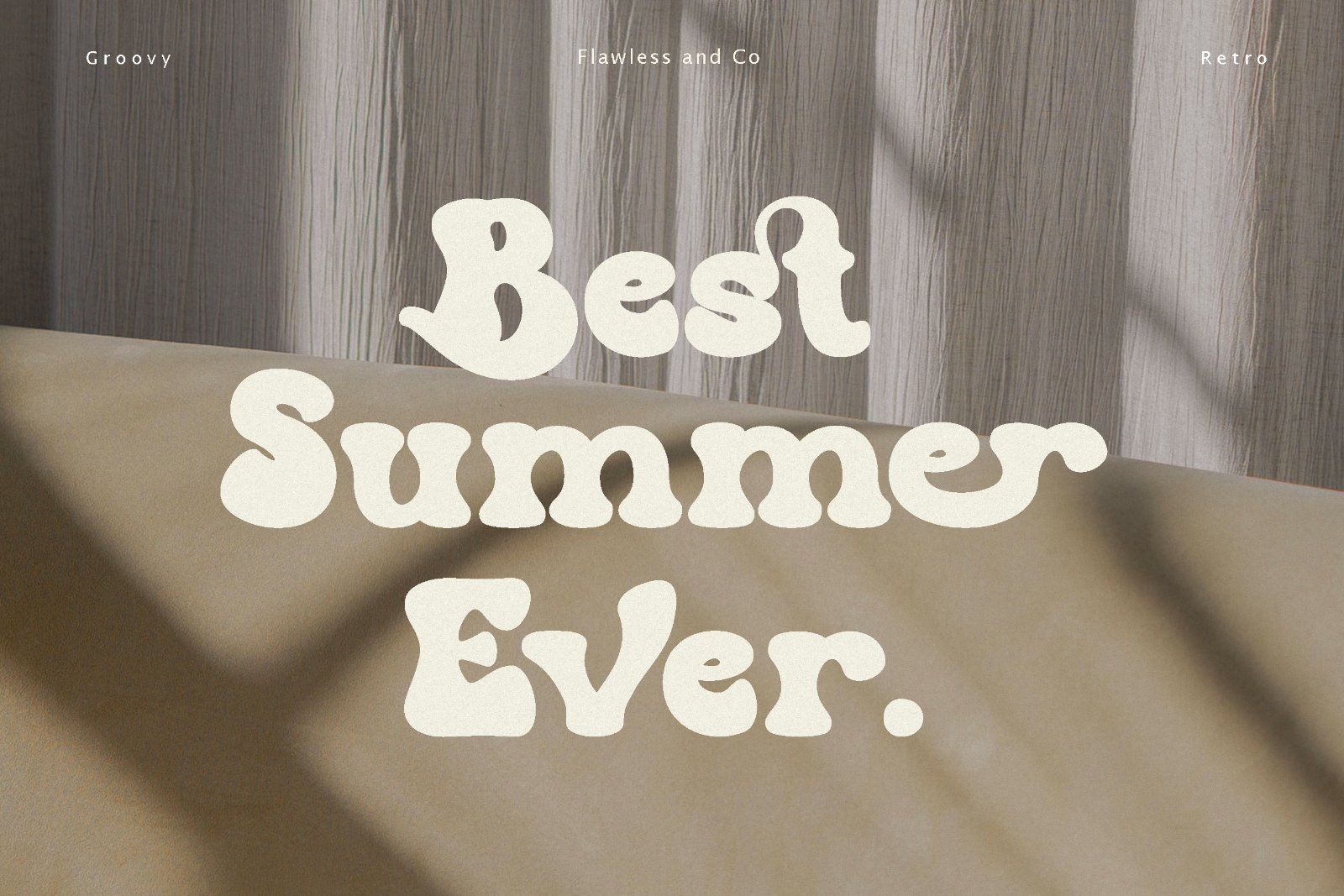 The Bouns - Retro Groovy Font — image 2
