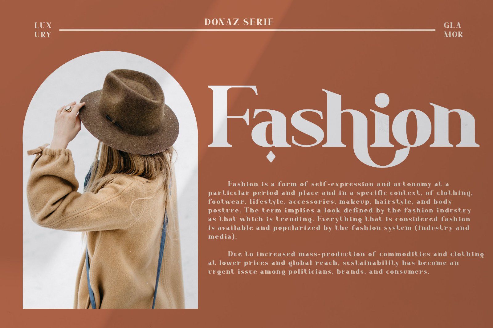 Donaz - Stylish Serif Font — image 4