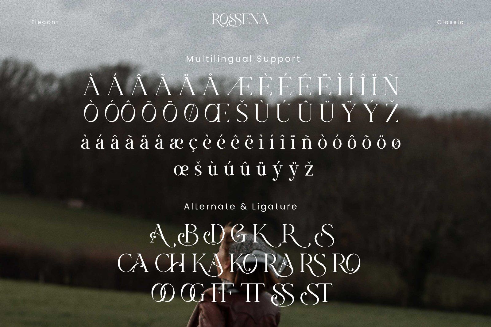 Rossena - Elegant Serif Font — image 9