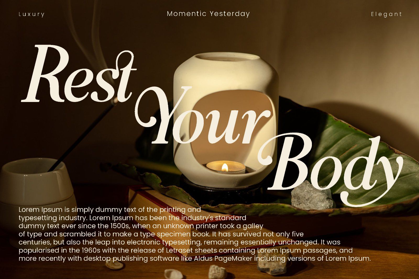 Momentic Yesterday - Beautiful Serif Font — image 2