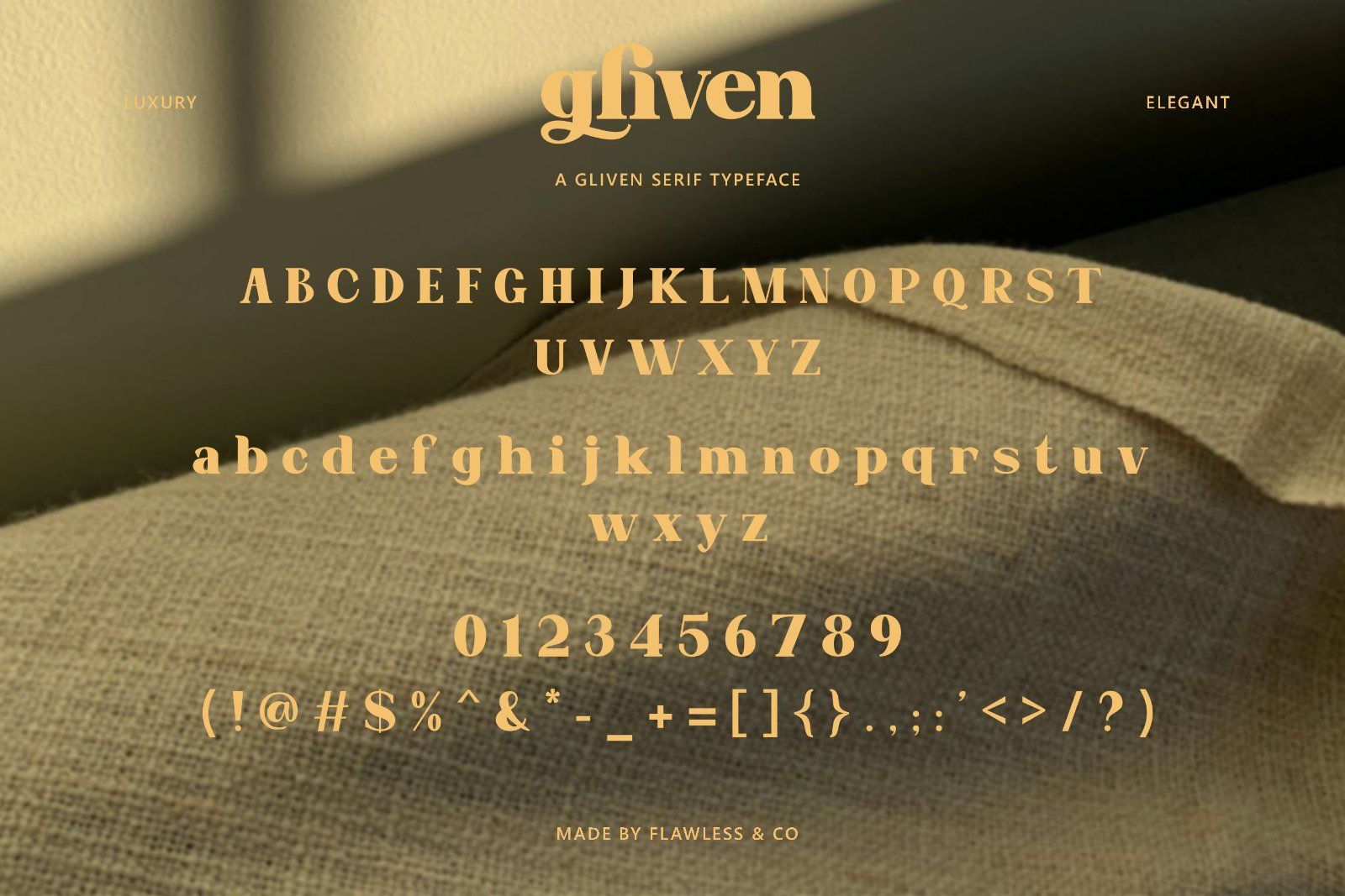 Gliven - Elegant Retro Serif Font — image 9