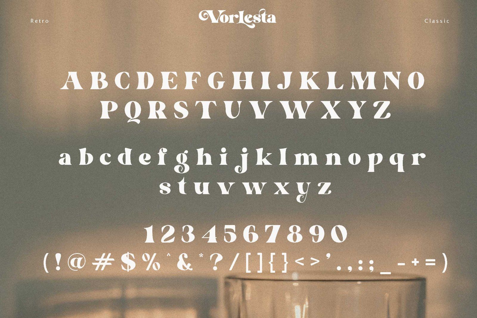 Vorlesta - Beautiful Retro Serif Font — image 8