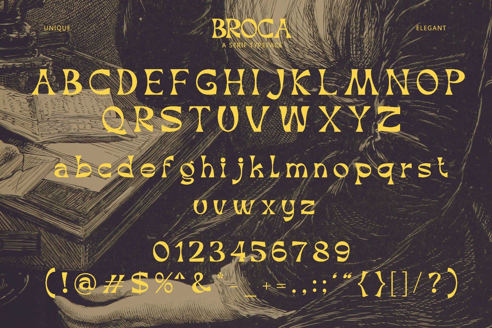 Broca - Unique Dsiplay Serif Font — image 8