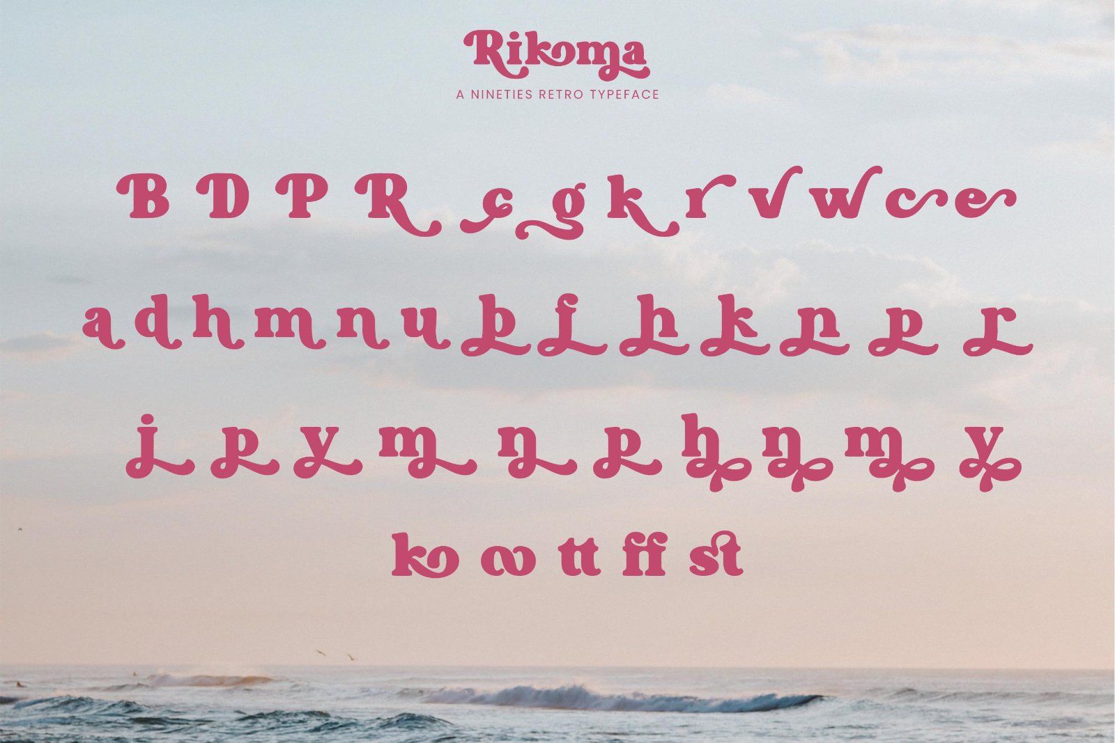 Rikoma - Retro Serif Font — image 9