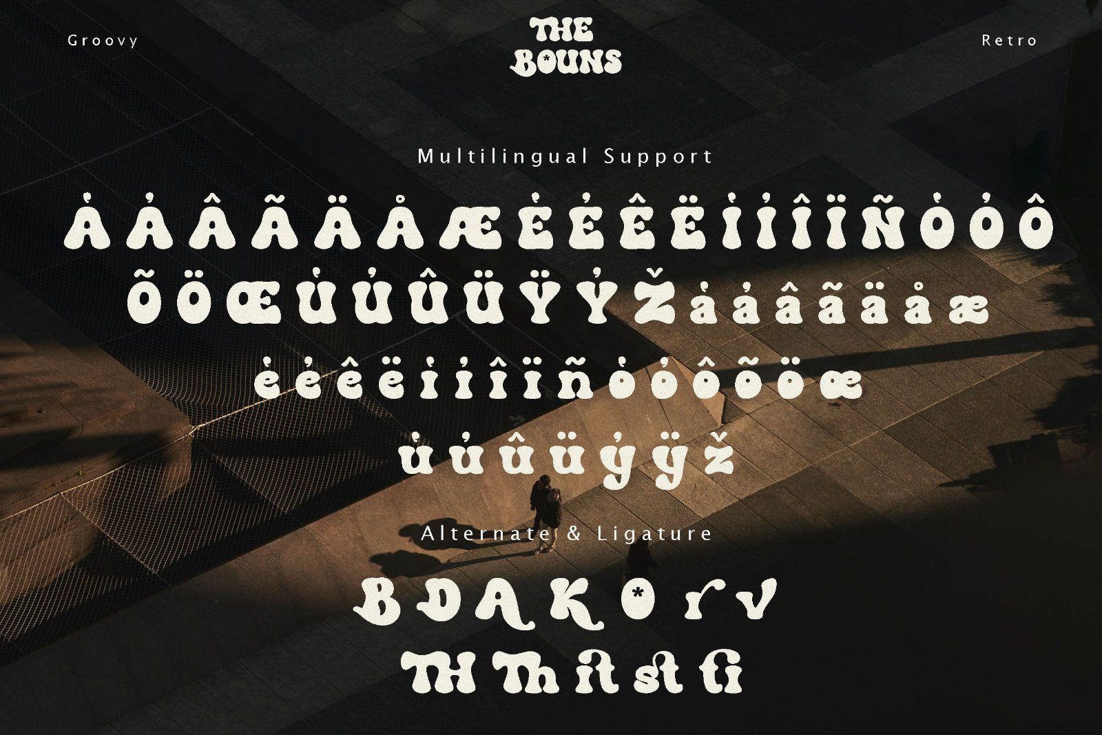 The Bouns - Retro Groovy Font — image 9