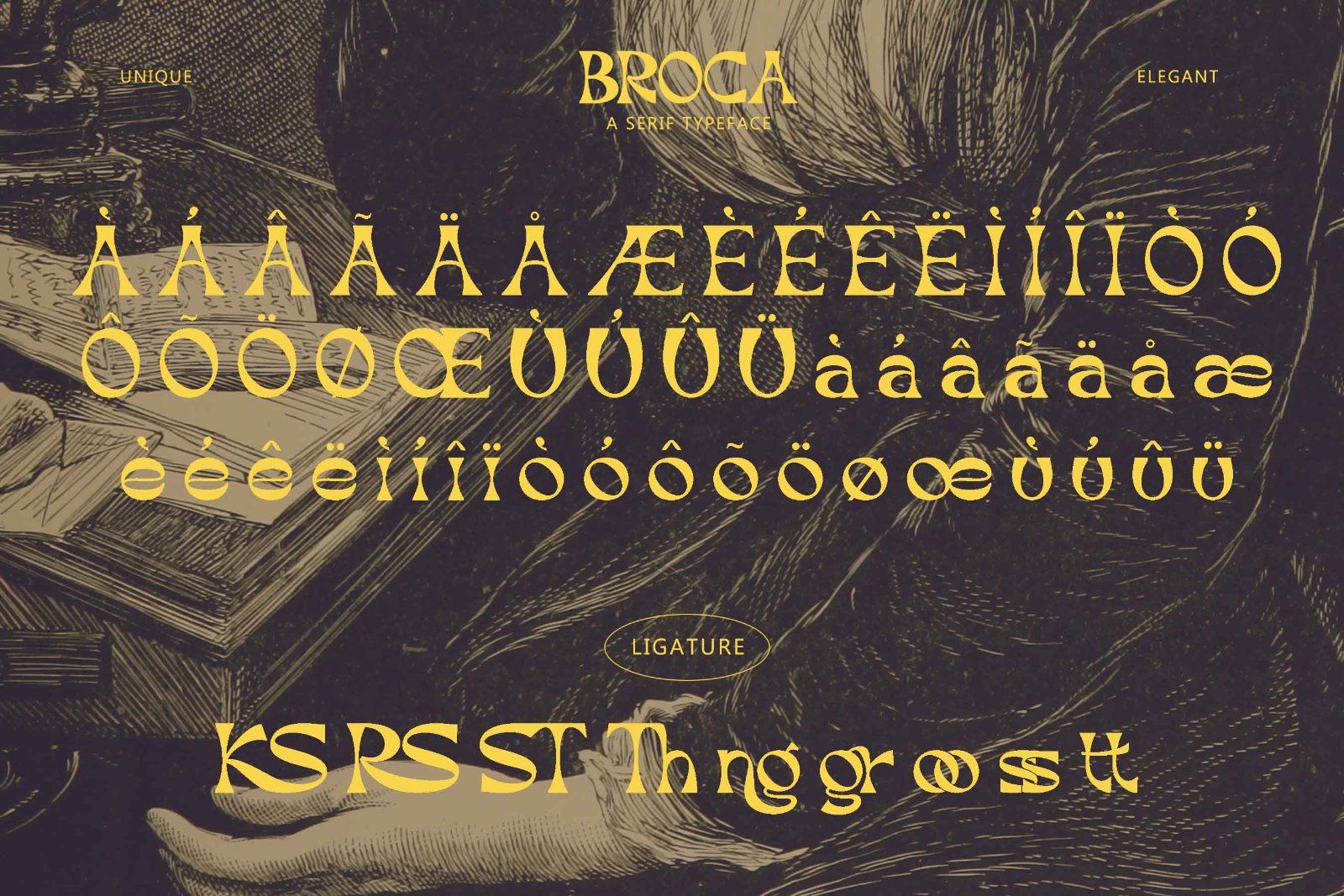 Broca - Unique Dsiplay Serif Font — image 9