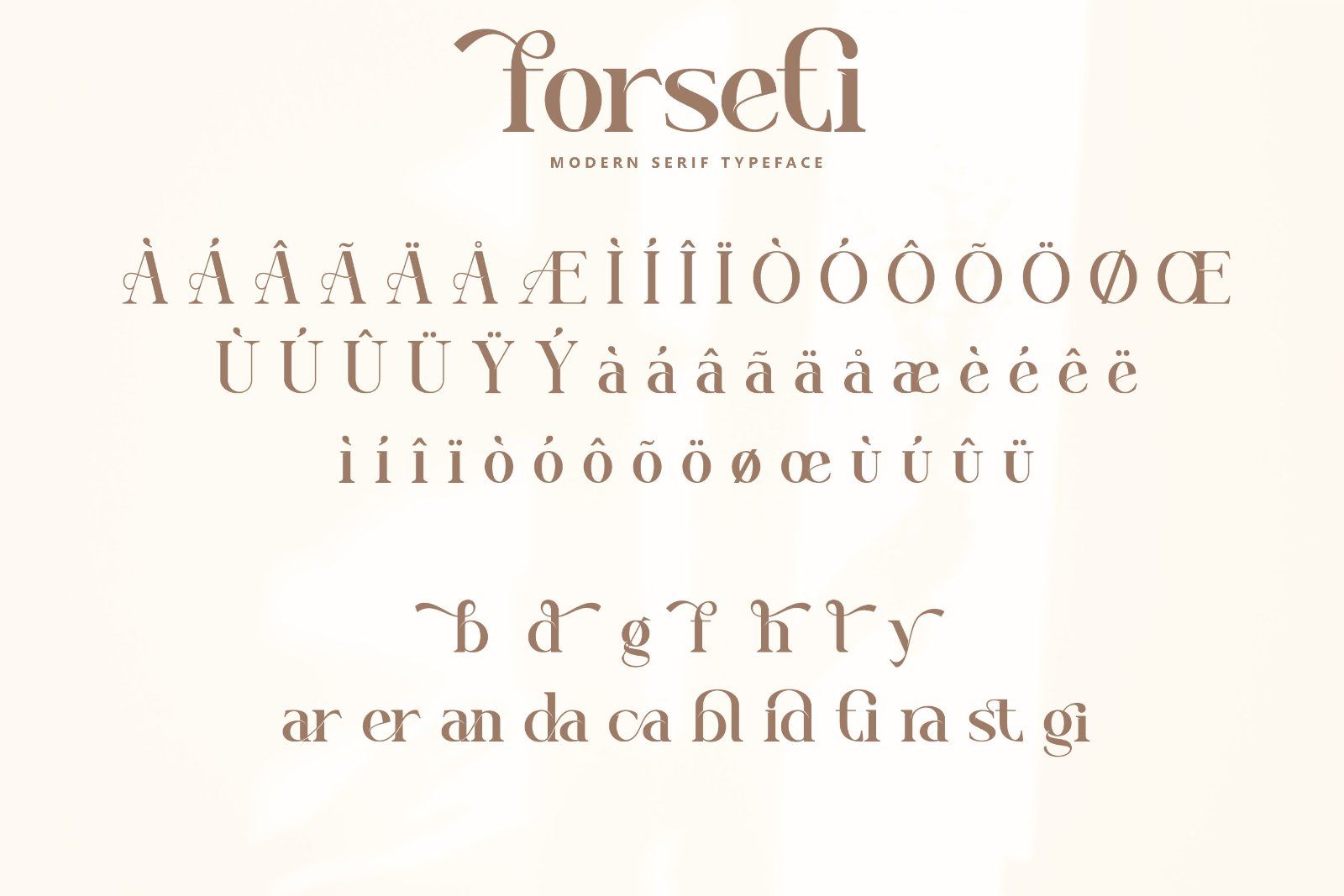 Forseti - Modern Serif Font — image 10