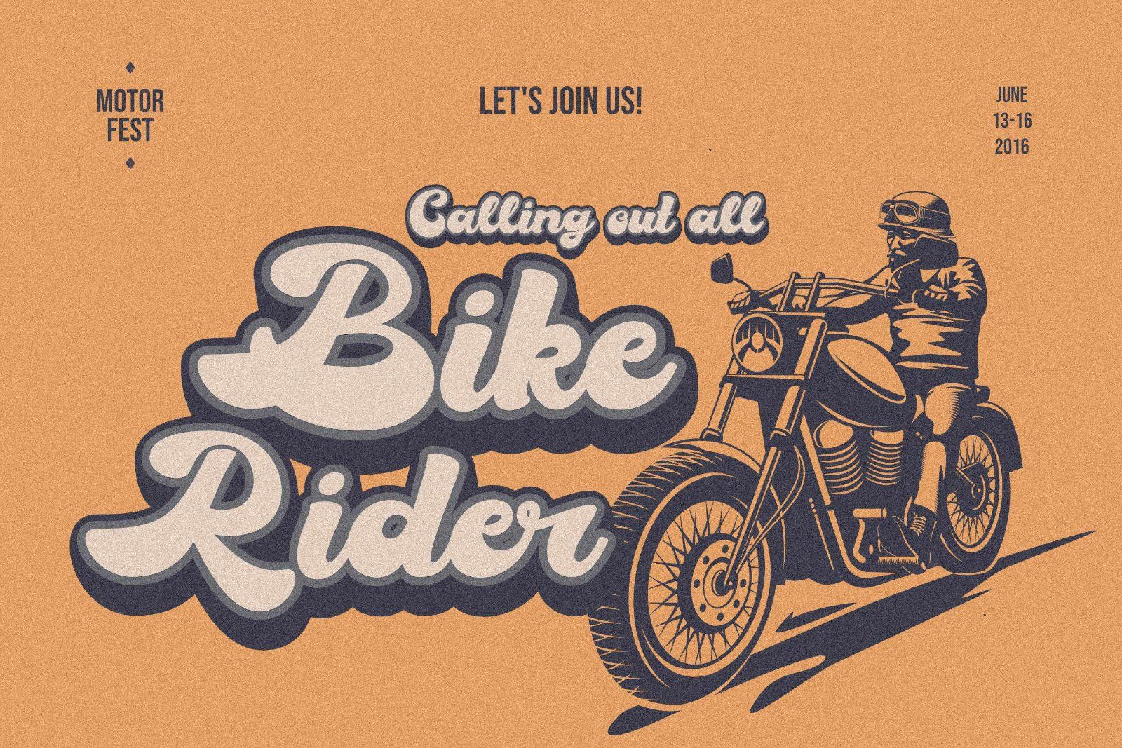 Dielust - Retro Display Font — image 2