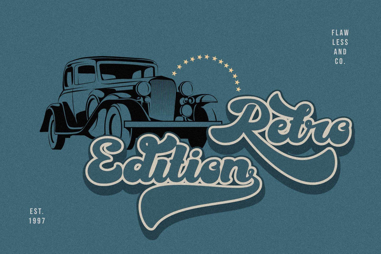 Dielust - Retro Display Font — image 4