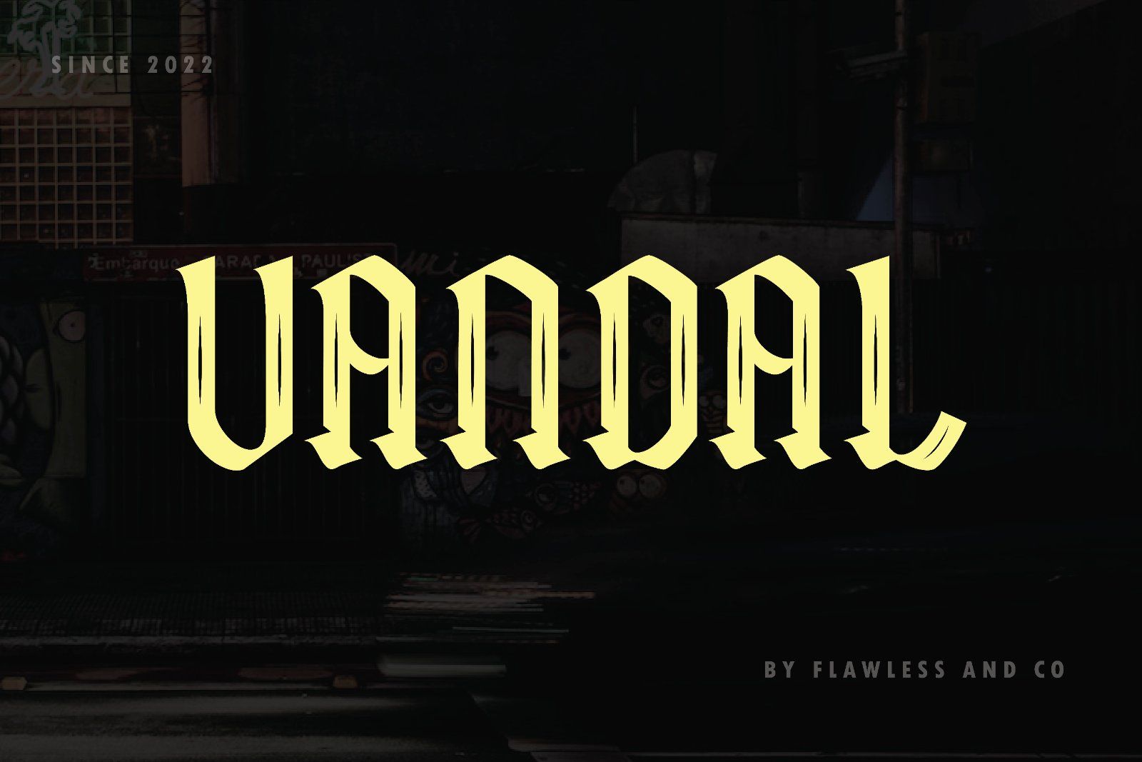 Lightbound - Blackletter Kufic Font — image 10