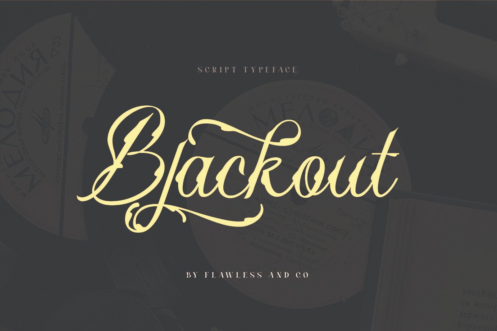 Yellow Tamarin - Modern Blackletter Font — image 6