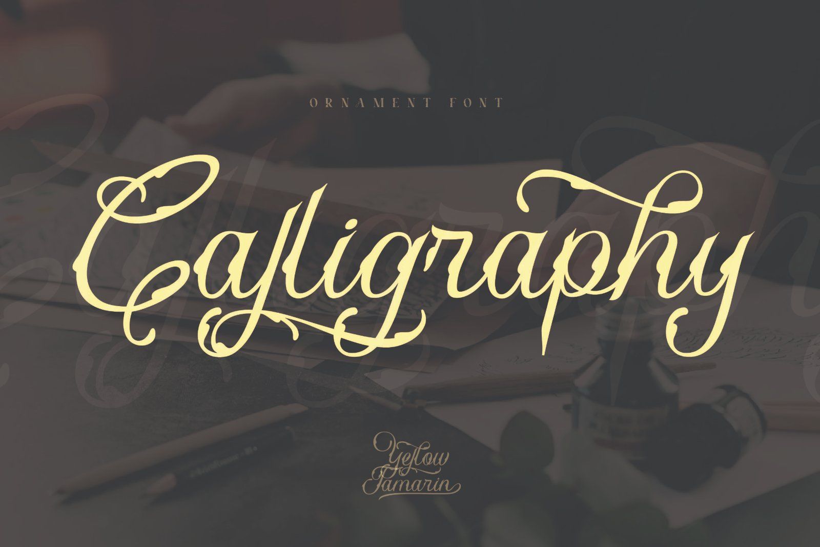 Yellow Tamarin - Modern Blackletter Font — image 9