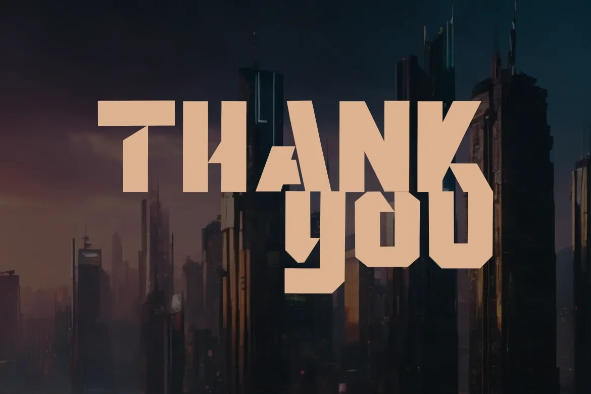 AeroForce Futuristic Font — image 12