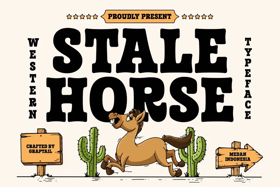 Stale Horse | Western Typeface