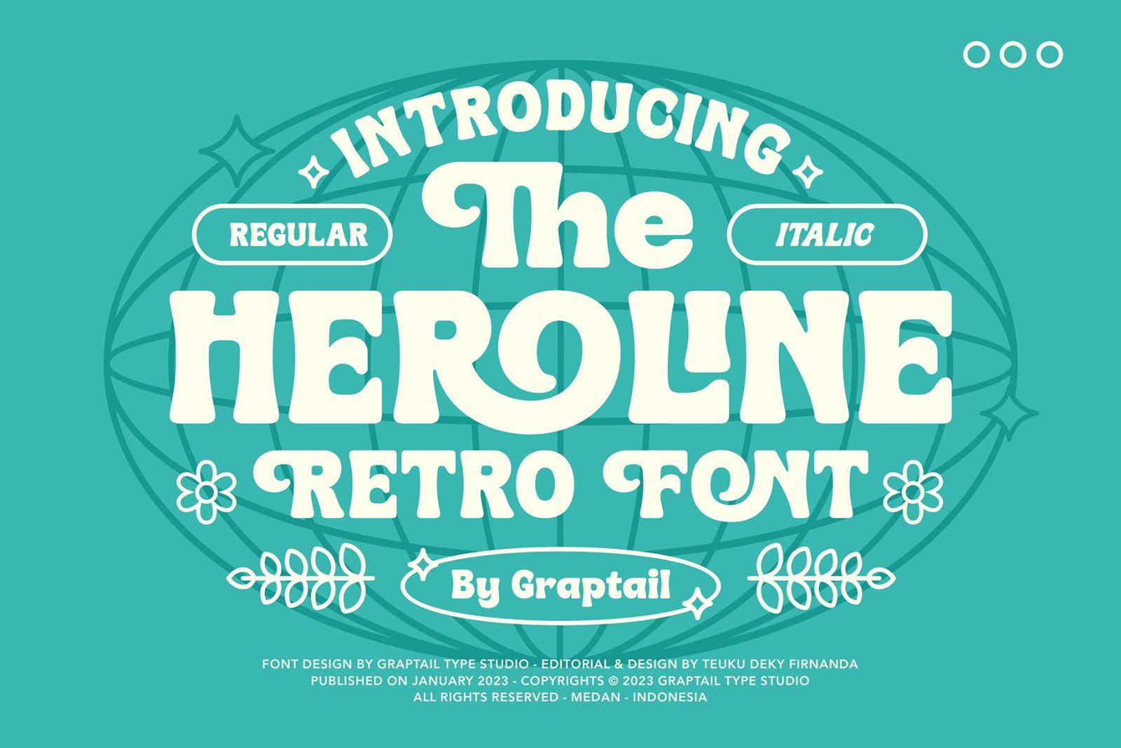 Heroline - Retro Font — image 1