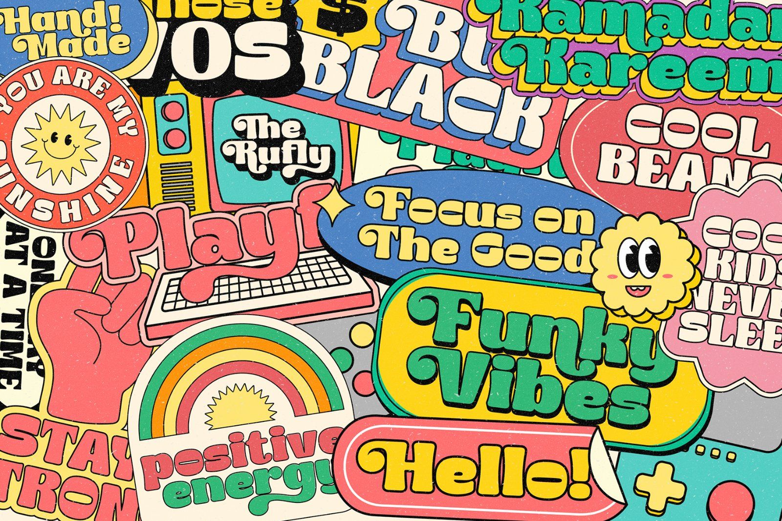 The Rufly - Retro Font — image 2