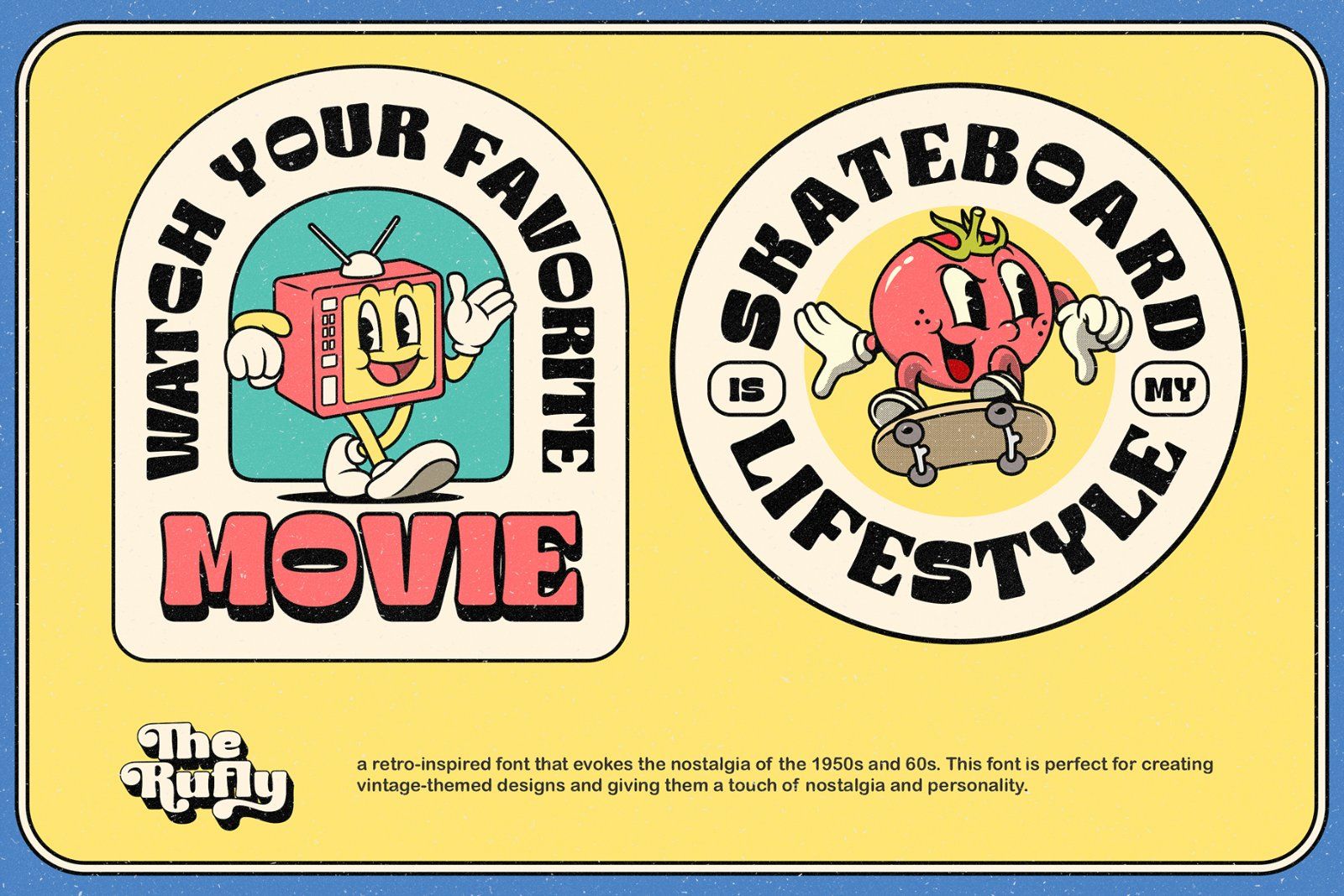 The Rufly - Retro Font — image 5