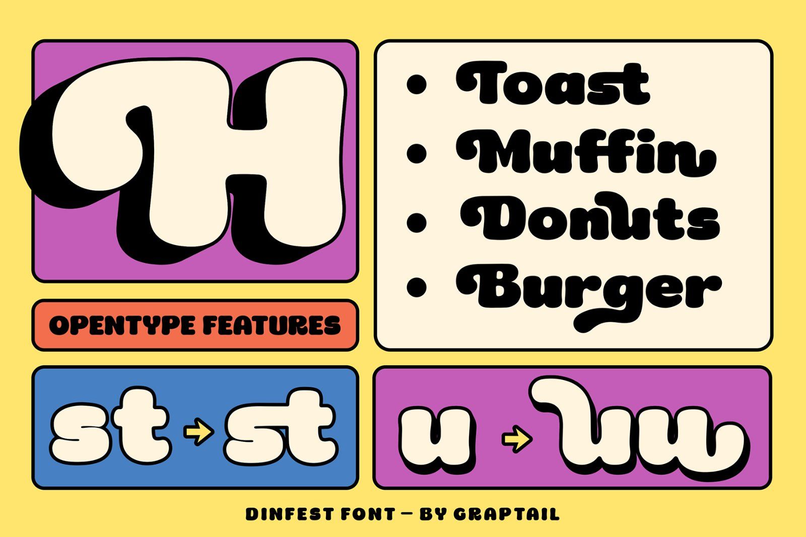 Dinfest Bold - Retro Font — image 6