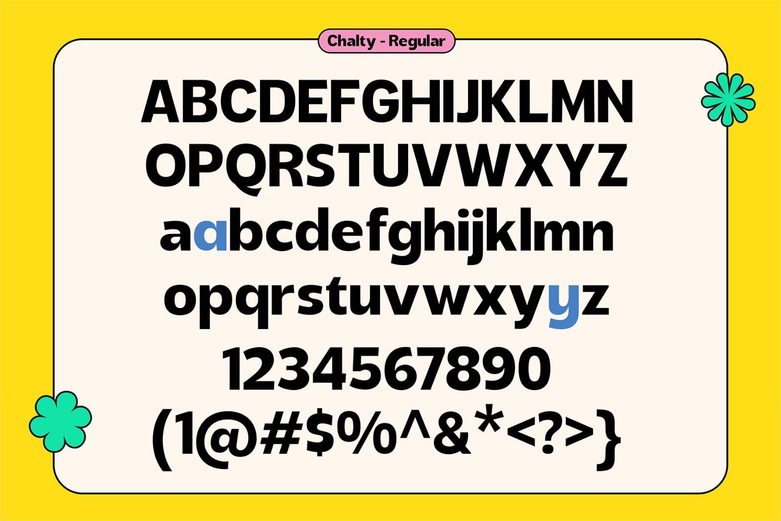 Chalty - Retro Font Family — image 8