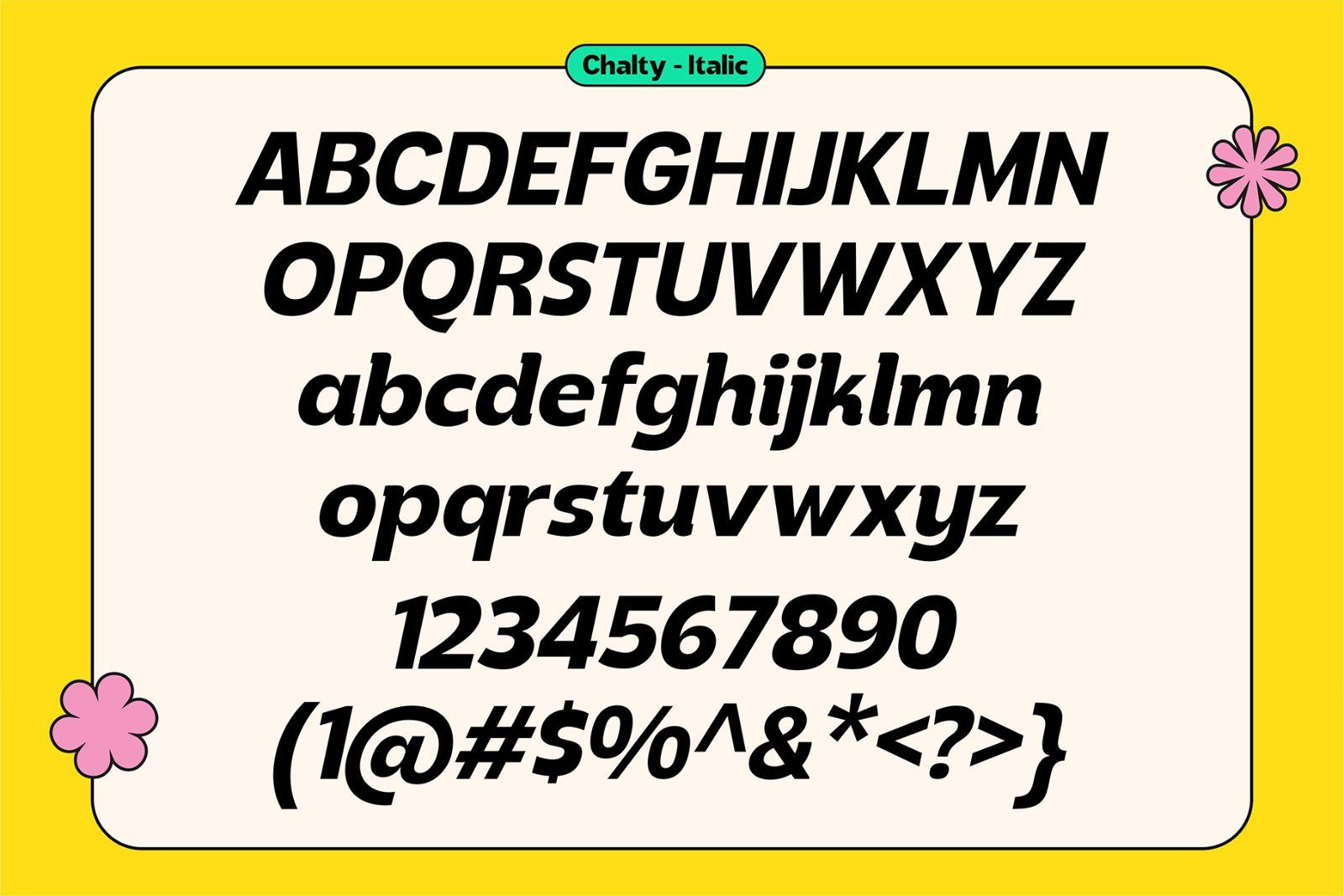Chalty - Retro Font Family — image 9